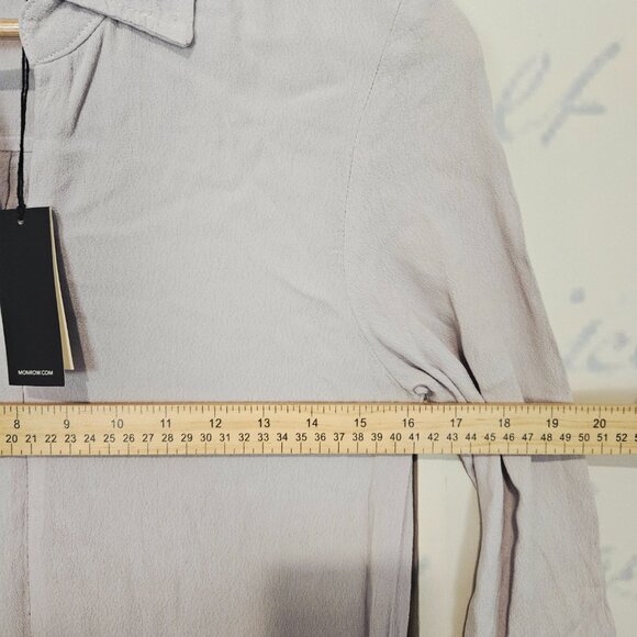 NWT Monrow Romper Size Small Zip Up Lavender - Picture 7 of 10